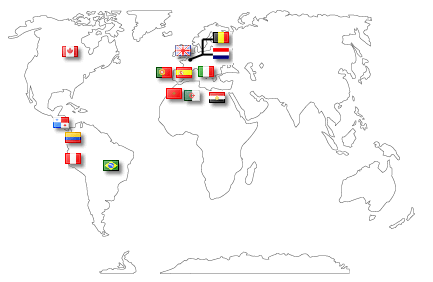 Mapa del mundo.